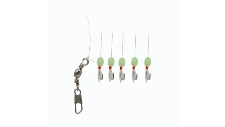 Black Belt Fish Skin Sabiki Rigs