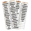 Pro Bass Tackle Box Labels From Bass Angler Magazine