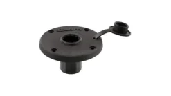 Scotty 344-BK Round Flush Deck Mount