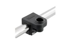 Scotty 245-BK Round Rail Mount 1-1/4